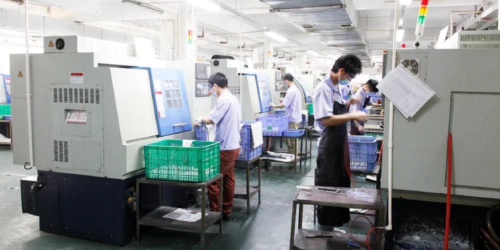 Electronic components soldering and production line