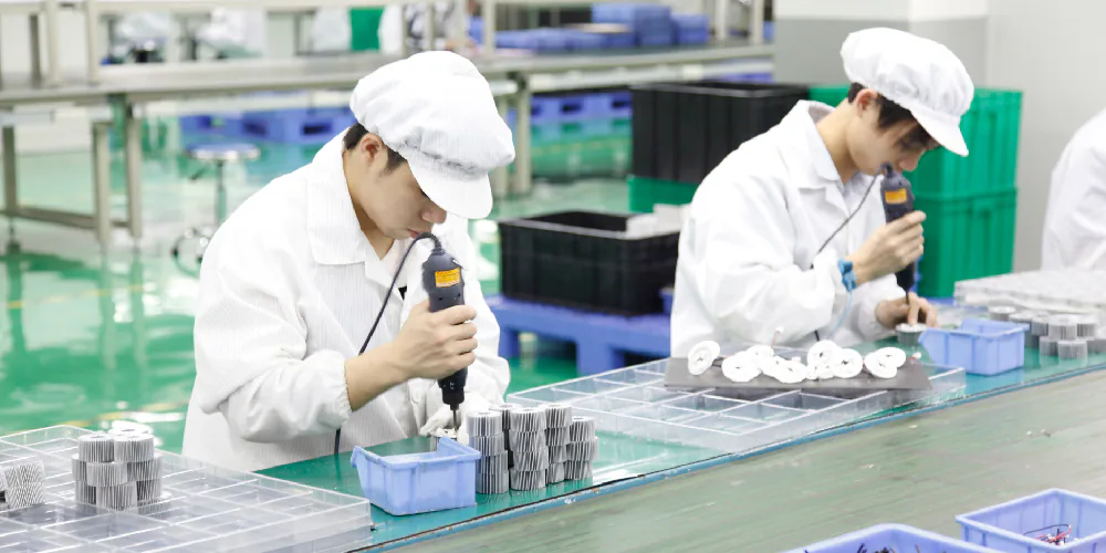 High-precision circuit board assembly SMT workshop