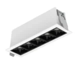 GR30 Recessed LED Grille Light 12.5W Fixed, UGR<10