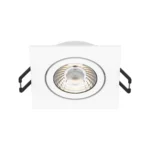 Nova HE Square Recessed LED Downlight 6.1W Adjustable