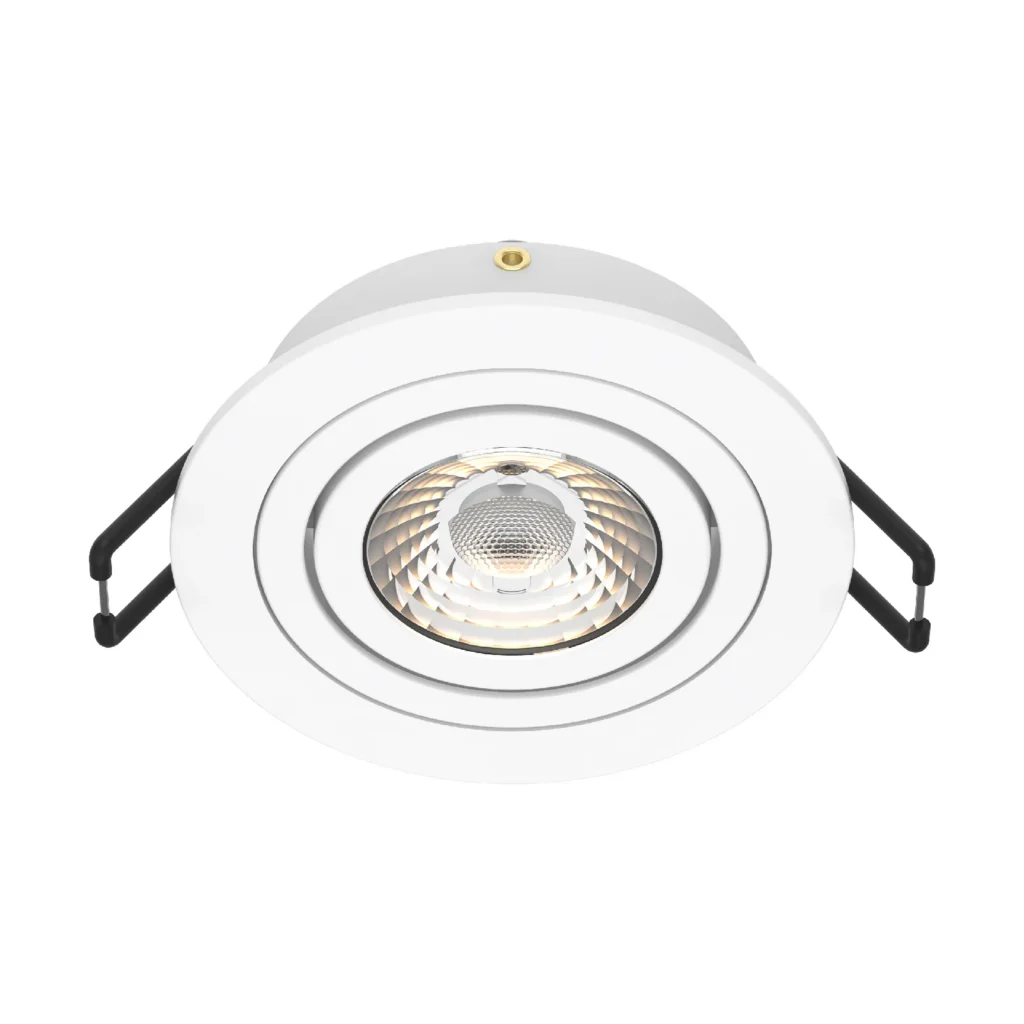 Nova HE Round Recessed LED Downlight 6.1W Adjus...