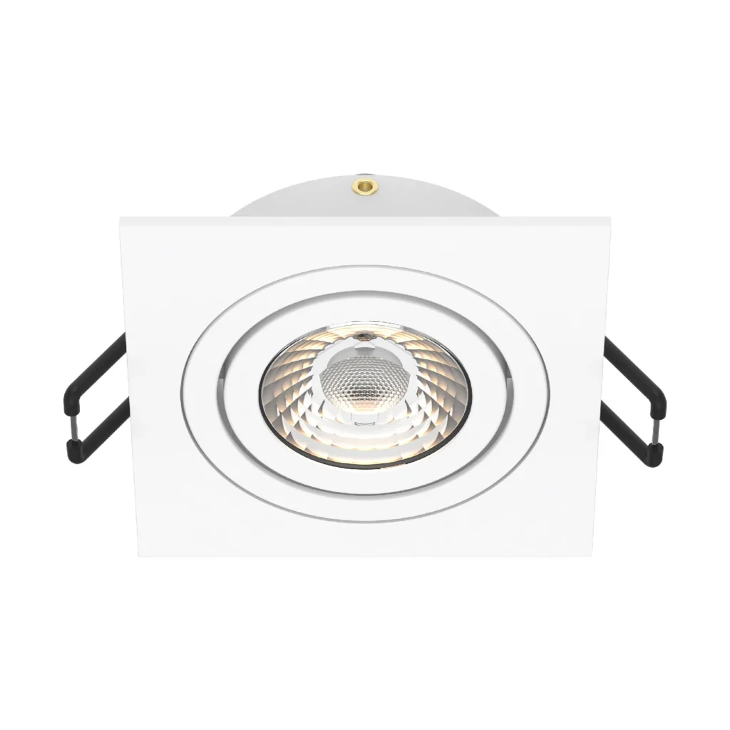 Nova HE Square Recessed LED Downlight 6.1W Adju...