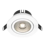 Nova HE Round Recessed LED Downlight 9.7W Adjustable, UGR<19