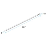 M5 LED Linear Light 12W, 24V Mini Track Light