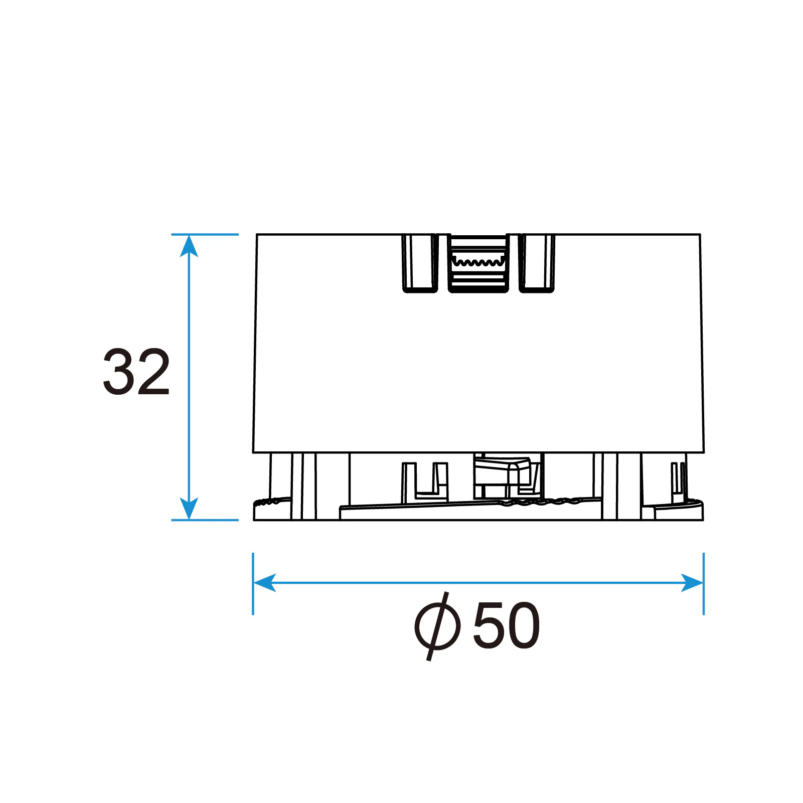 Zetto HE LED Module 7.1W,  UGR<19
