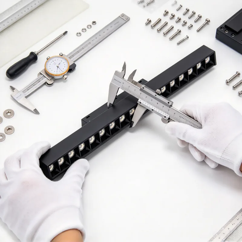 KOE relentless quality control from incoming components to finished luminaires