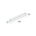 U23 LED Linear Light 9W for 48V Slim Track